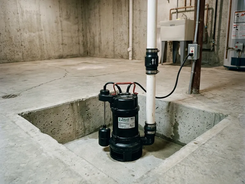 Sump Pump Installation Plumber in Forestville, OH